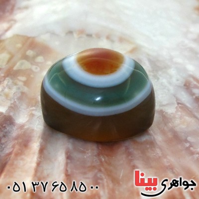 نگین انگشتر عقیق باباقوری تاپ کمیاب درشت _کد:11230