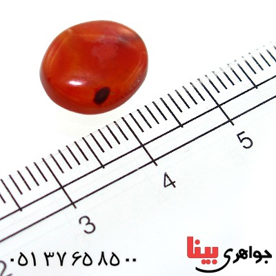 نگین انگشتر عقیق یمنی خوش نقش _کد:11235