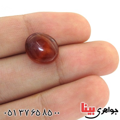 نگین انگشتر عقیق یمنی خوش نقش _کد:11235