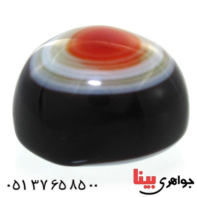 نگین انگشتر عقیق باباقوری تاپ کمیاب درشت _کد:11236