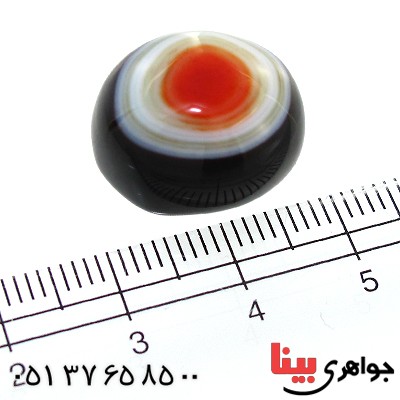 نگین انگشتر عقیق باباقوری تاپ کمیاب درشت _کد:11236