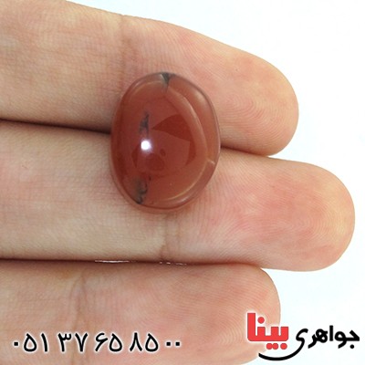 نگین انگشتر عقیق یمنی منظره ای _کد:11243