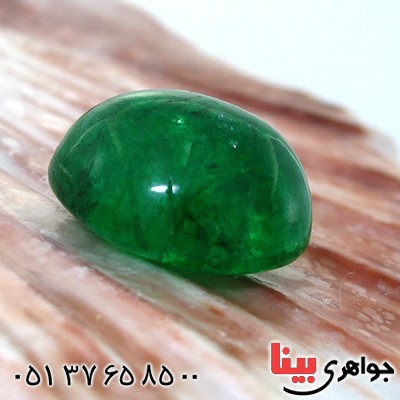 نگین انگشتر زمرد خوش نقش کمیاب _کد:11246