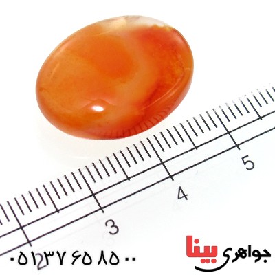 نگین انگشتر عقیق یمنی منظره ای درشت _کد:11253