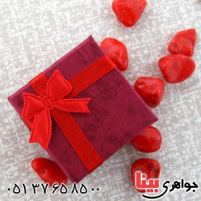 جعبه جواهر پاپیونی قرمز _کد:11287