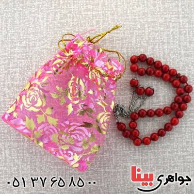 جعبه جواهر کیفی گلبرگی مخصوص تسبیح _کد:11289