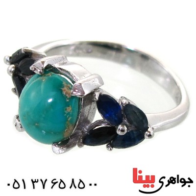 انگشتر چند جواهر زنانه رادیوم لوکس _کد:11298