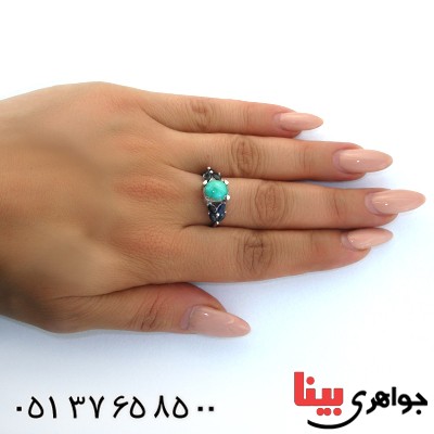 انگشتر چند جواهر زنانه رادیوم لوکس _کد:11298
