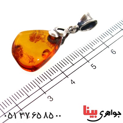 گردنبند کهربا درجه یک خوشرنگ _کد:11320