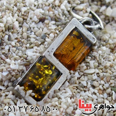 گردنبند کهربا زنانه مدل 5_کد:11375