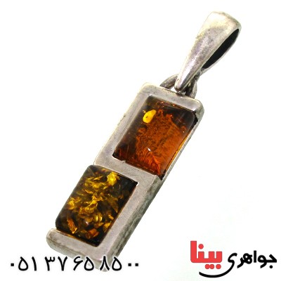 گردنبند کهربا زنانه مدل 5_کد:11375