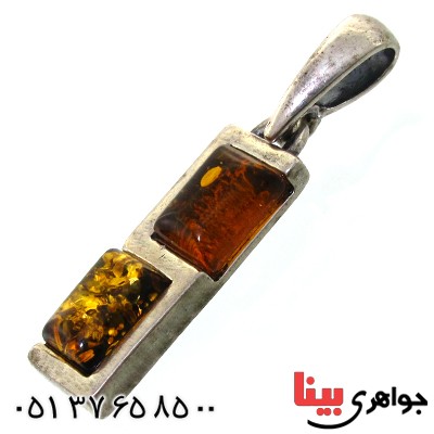 گردنبند کهربا زنانه مدل 5_کد:11375