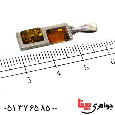 گردنبند کهربا زنانه مدل 5_کد:11375