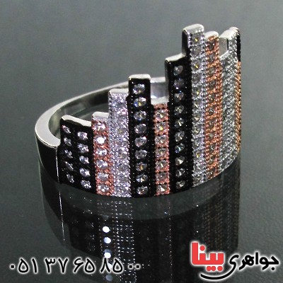 انگشتر نقره زنانه مدل تاج _کد:11430