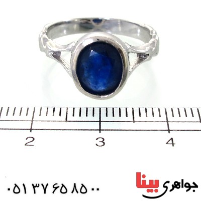 انگشتر یاقوت کبود رادیوم لوکس شیک _کد:11498