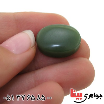 نگین انگشتر یشم  درشت خوشرنگ _کد:11501