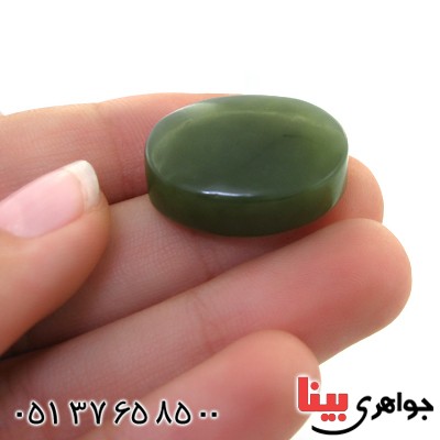 نگین انگشتر یشم درشت خوش تراش _کد:11502