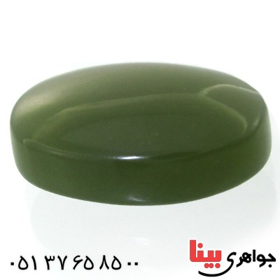 نگین انگشتر یشم درشت خوشرنگ و زیبا _کد:11504