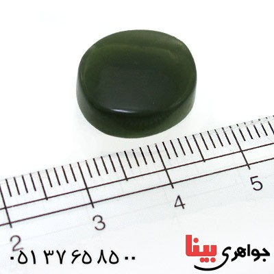 نگین انگشتر یشم درشت خوشرنگ _کد:11513