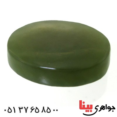 نگین انگشتر یشم درشت خوش تراش _کد:11515