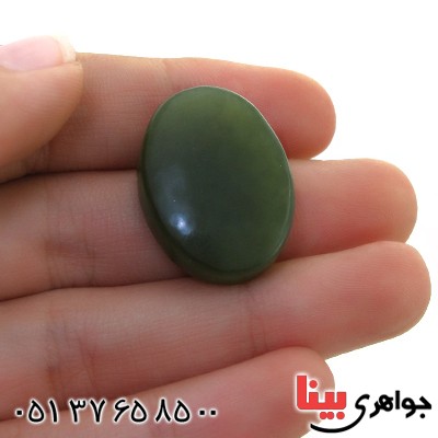 نگین انگشتر یشم درشت خوش تراش _کد:11515