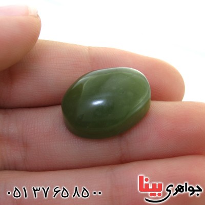 نگین انگشتر یشم درشت خوش نقش _کد:11516