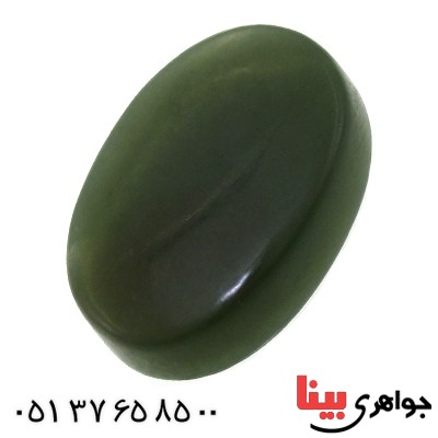 نگین انگشتر یشم درشت خوش تراش و خوش نقش _کد:11517