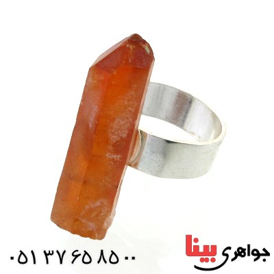 نگین انگشتر کوارتز درشت خوشرنگ _کد:11636