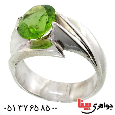 انگشتر زبرجد مردانه کلاسیک _کد:11656