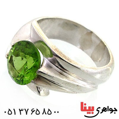 انگشتر زبرجد مردانه کلاسیک _کد:11656