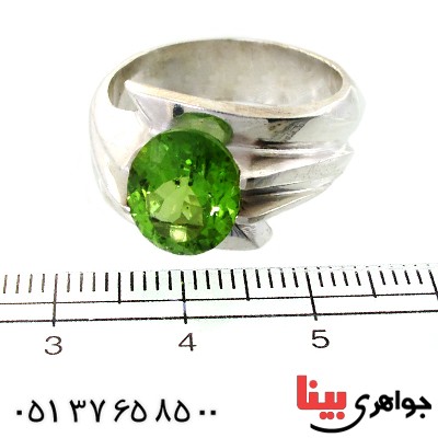 انگشتر زبرجد مردانه کلاسیک _کد:11656