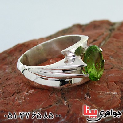 انگشتر زبرجد مردانه کلاسیک _کد:11656
