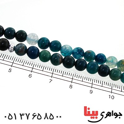 تسبیح عقیق دُری شفاف عالی 101 دانه ای _کد:11666