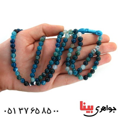 تسبیح عقیق دُری شفاف عالی 101 دانه ای _کد:11666
