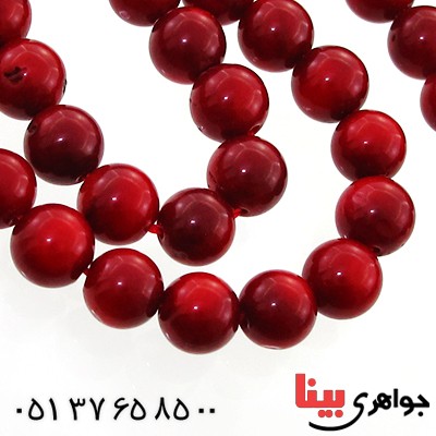 تسبیح مرجان طبیعی 101 دانه ای عالی _کد:11687