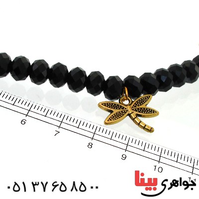 زیورآلات کادویی دستبند زنانه طرح اونیکس با آویز _کد:11748