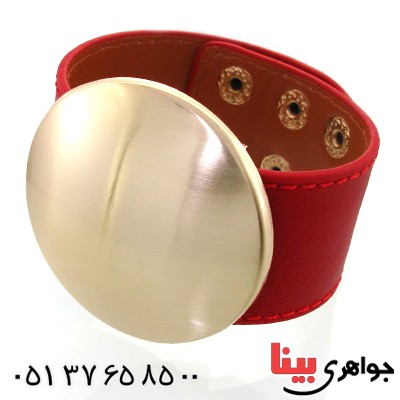 زیورآلات کادویی دستبند چرمی زنانه مدل دیسکو اسپرت _کد:11752