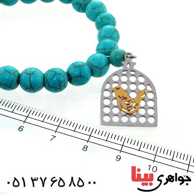 زیورآلات کادویی دستبند زنانه مرغ آمین _کد:11755