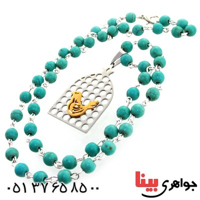 زیورآلات کادویی گردنبند زنانه مرغ آمین _کد:11763