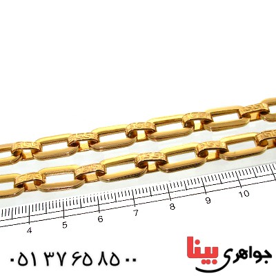 زیورآلات کادویی زنجیر استیل مردانه ورساچه درجه یک درشت فاخر _کد:11765