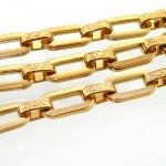 زنجیر استیل مردانه ورساچه درجه یک درشت فاخر _کد:11765