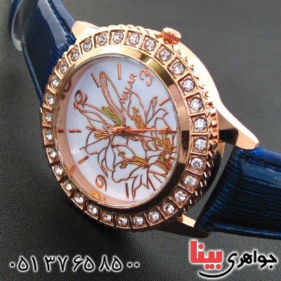 زیورآلات کادویی ساعت اسپرت زنانه برند walar دور نگین _کد:11781