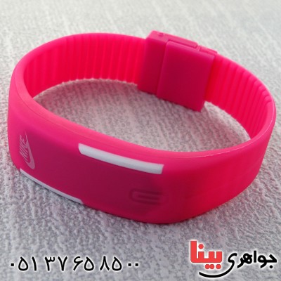 زیورآلات کادویی ساعت اسپرت برند nike (نایک) خاص رنگ صورتی _کد:117899