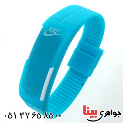 زیورآلات کادویی ساعت اسپرت برند nike (نایک) خاص رنگ آبی _کد:11790