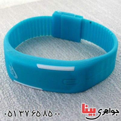 زیورآلات کادویی ساعت اسپرت برند nike (نایک) خاص رنگ آبی _کد:11790