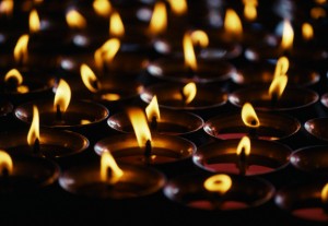 Candles at Jokhang Temple