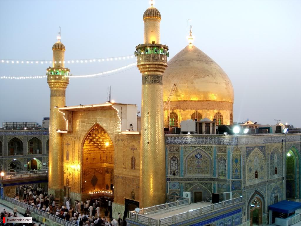 عکس زیبا از حرم امیرالمومنین(ع)