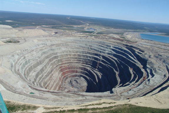 معدن الماس در روسیه