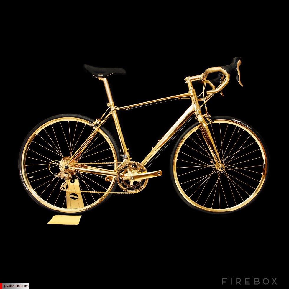 دوچرخه از جنس طلا