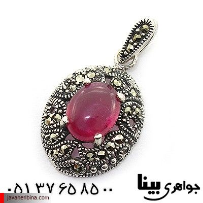 گردنبند یاقوت سرخ زنانه